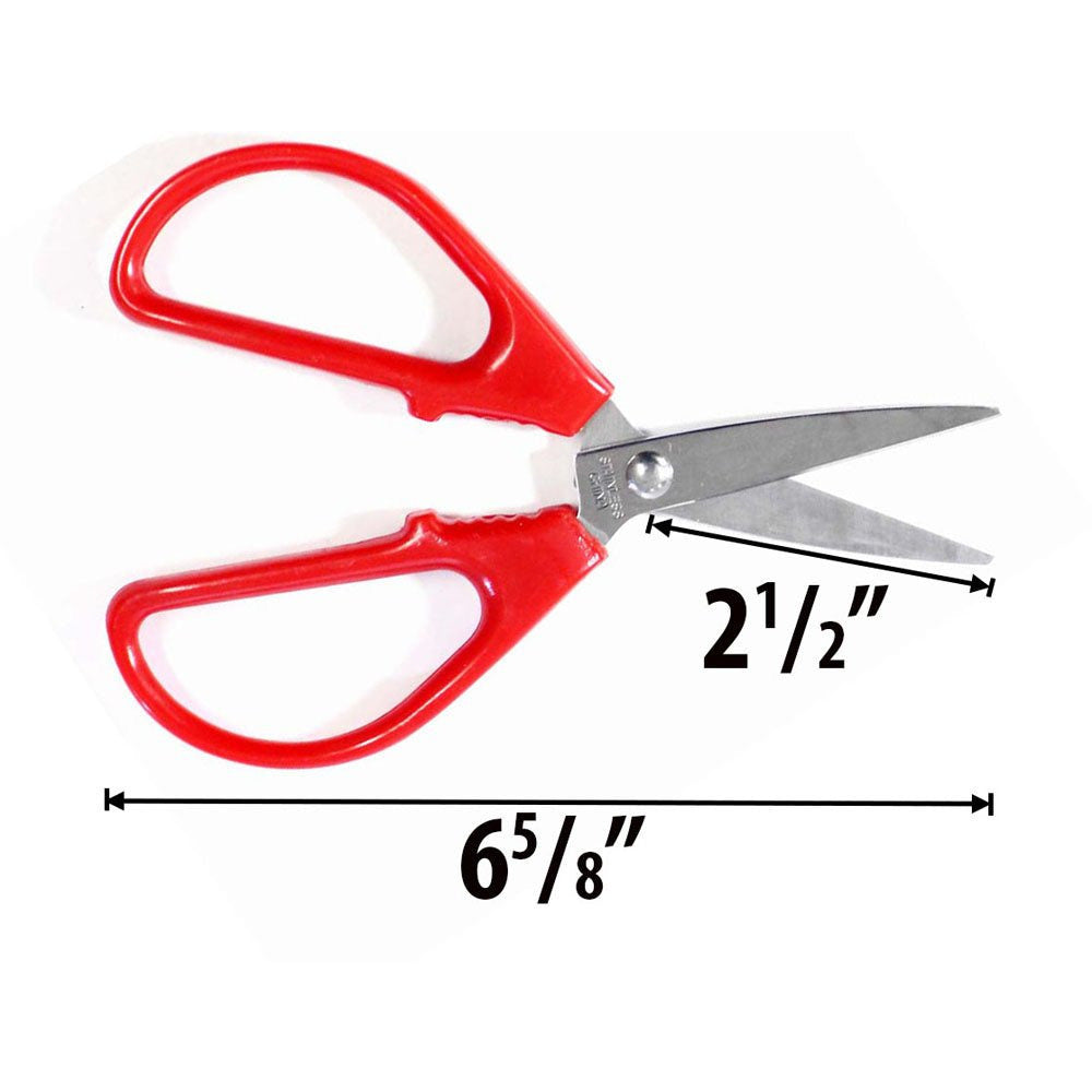 6-1/2 Inch Traditional Chinese Scissors (Pack of: 2) - SC-59650-Z02 - ToolUSA