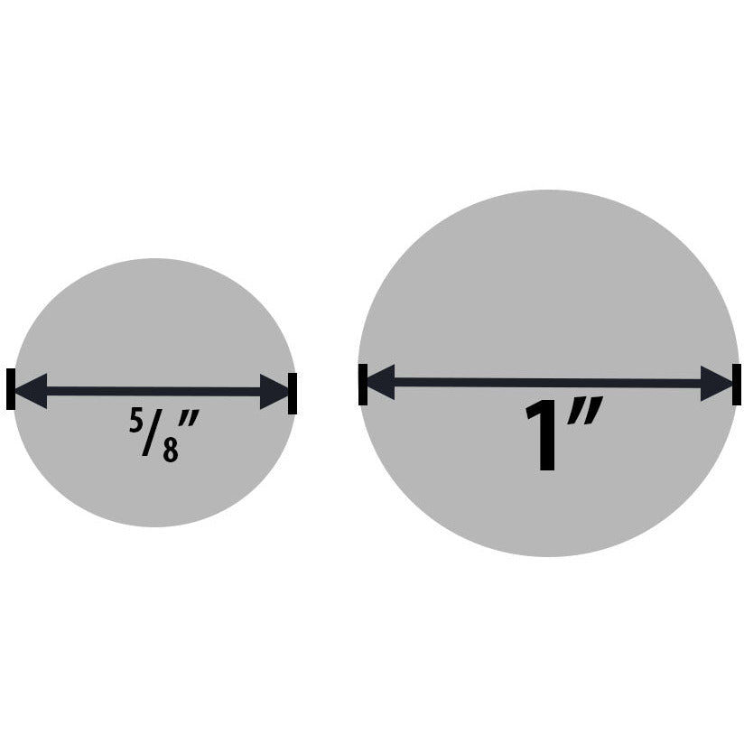 6" Ceramic Round Ring Mandrel - Sustains Heat - TJ-19714 - ToolUSA