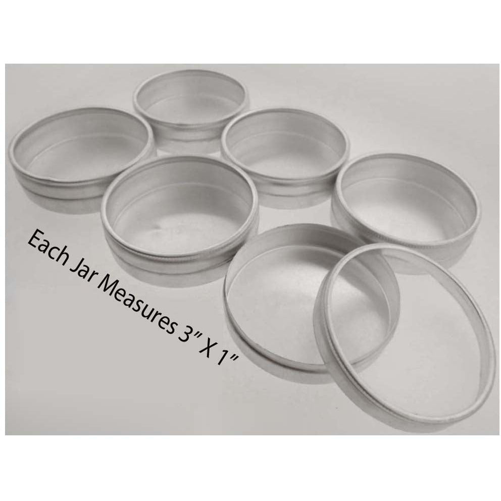6 PIECE GEM JARS IN ALUMINUM BOX - TJ-81670 - ToolUSA