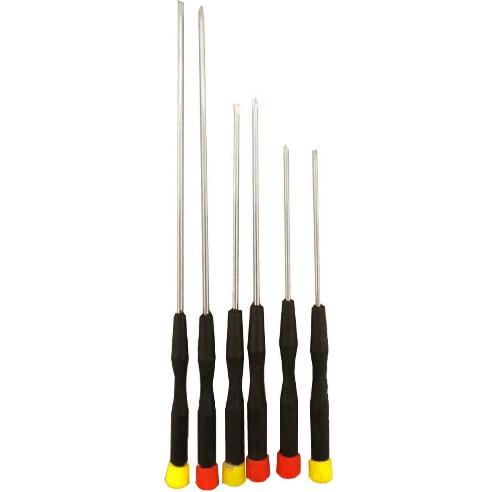 6 Piece Long Handled Screwdrivers Set PS00695 ToolUSA