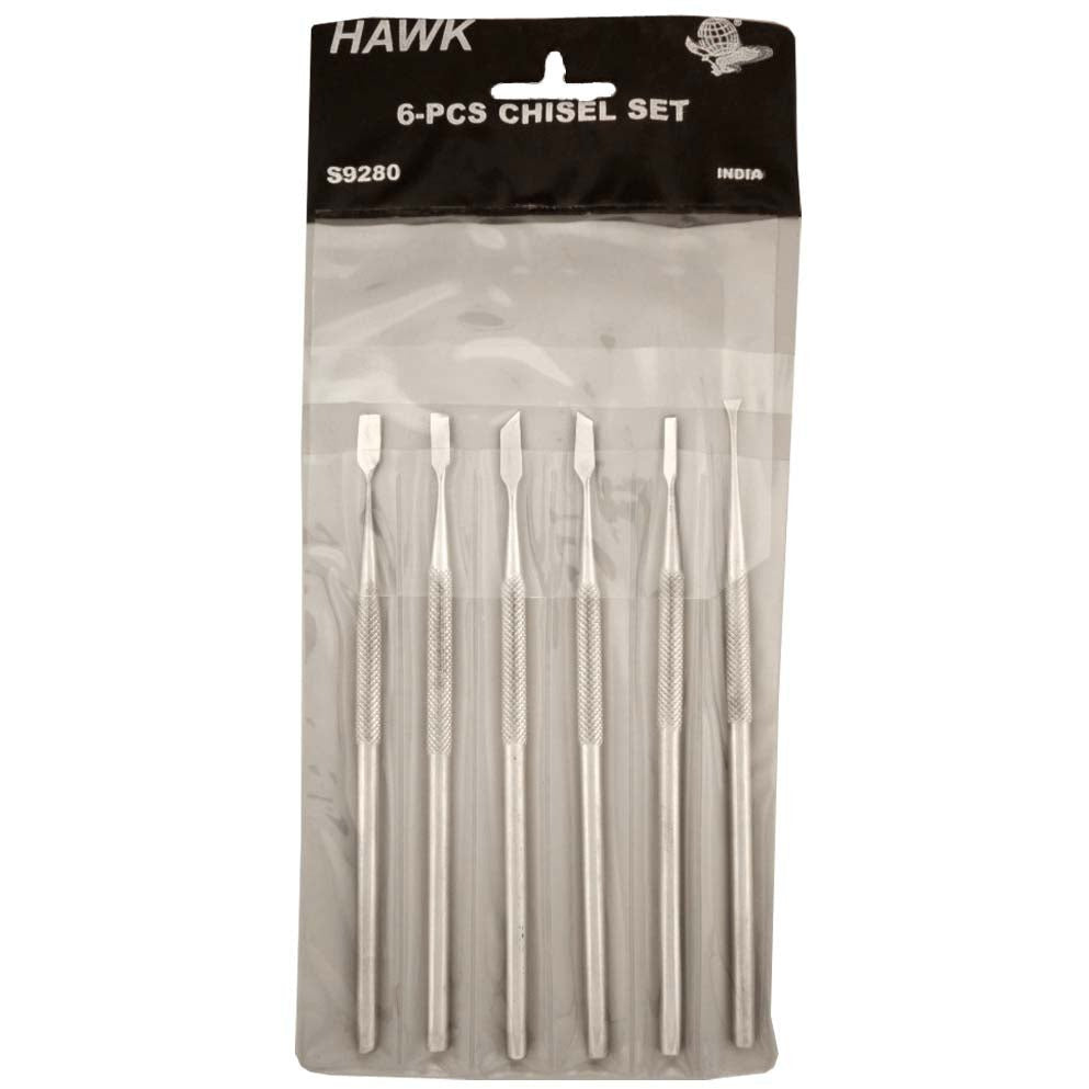 6 Piece Stainless Steel Chisels and Spatulas Set - S1-99280 - ToolUSA