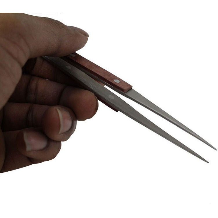6.5" Tweezer | Stainless Steel - S1-08556 - ToolUSA