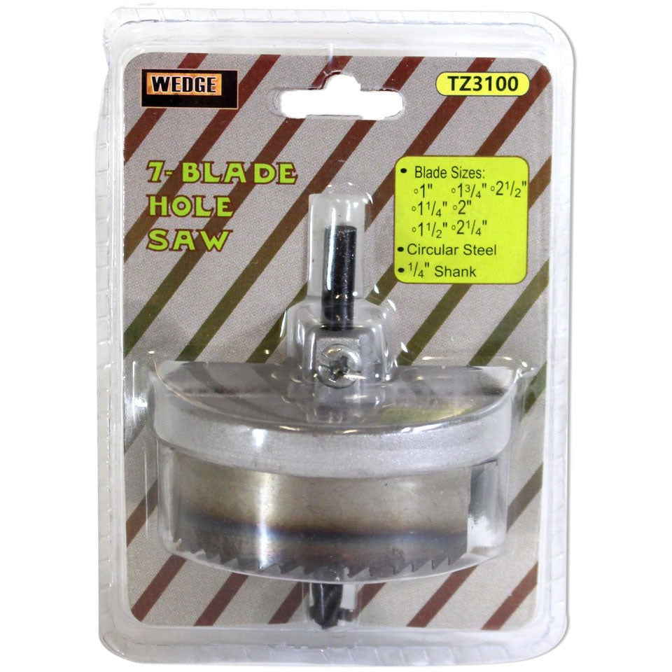 7 Blade Hole Saw Assembly - TZ02-03100 - ToolUSA