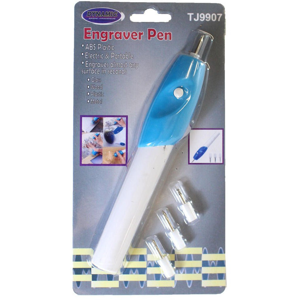 7-Inch Battery Operated Engraver Pen - TJ9907 - ToolUSA