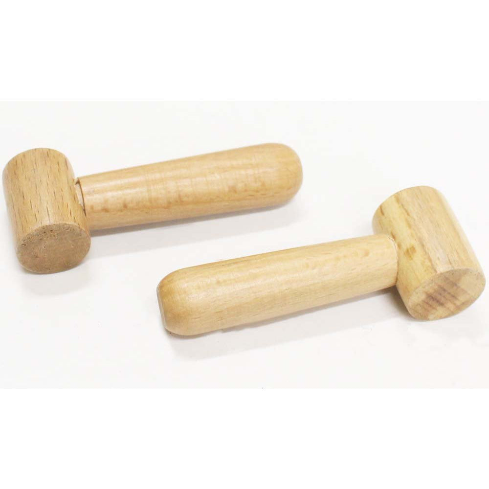 7 Piece U-Channel, Smooth Finished Hardwood Block with Hammer Shaped Punches Set - TJ-30744 - ToolUSA