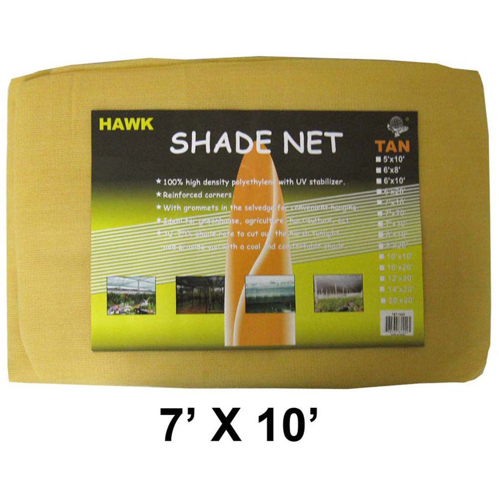 7' X 10' TAN SUNSHADE NET - TST-60710 - ToolUSA