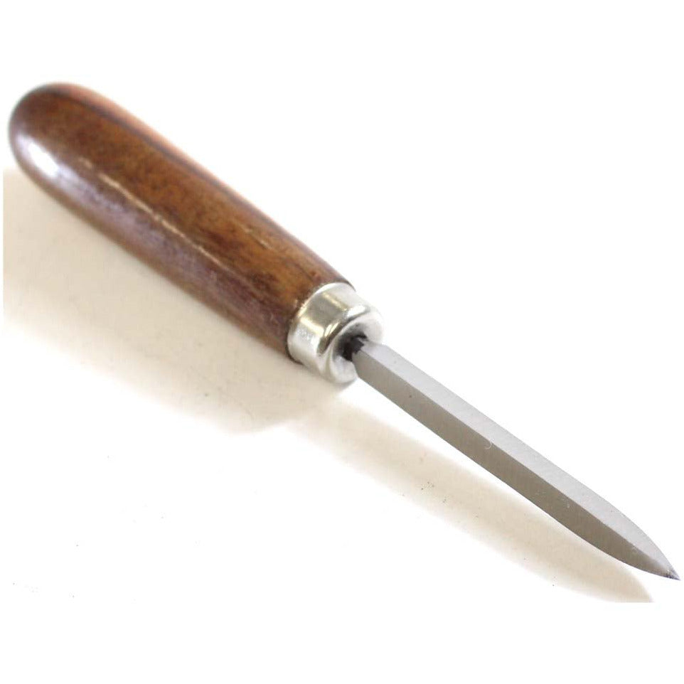 7.5-Inch Triangular Wooden Handle Scraper - TZ-08403 - ToolUSA