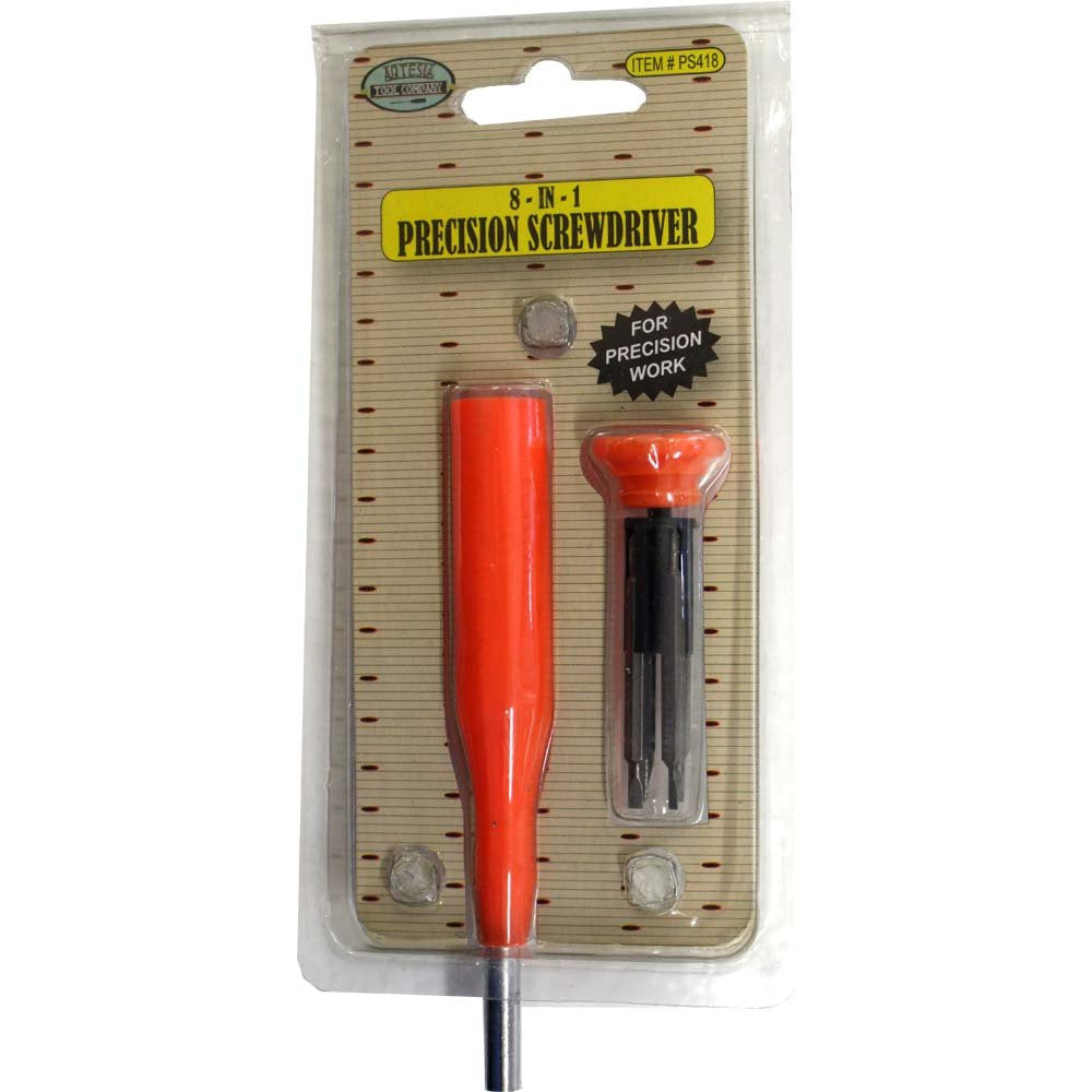 8 in 1 Precision Screwdriver - PS-90418 - ToolUSA