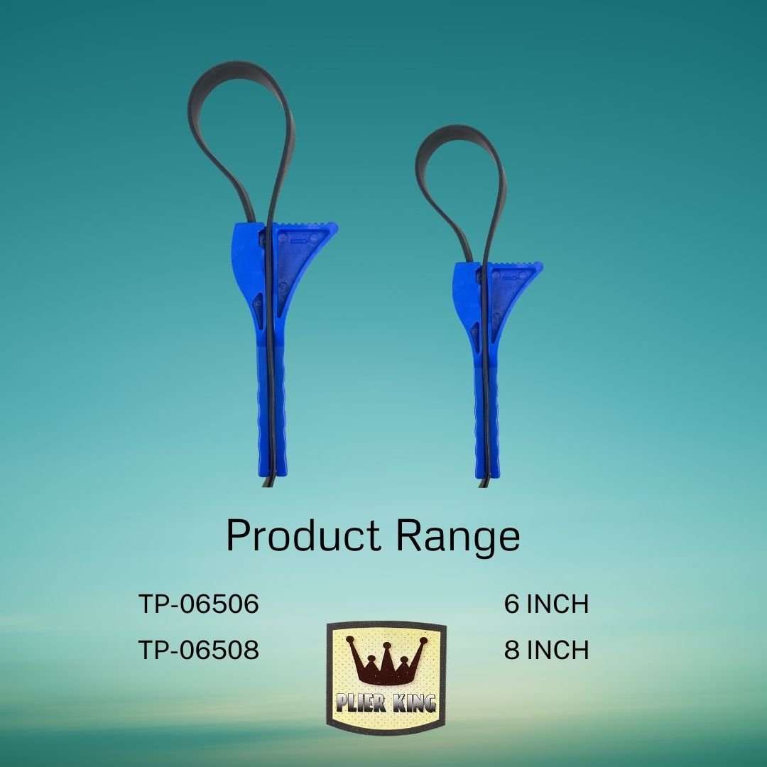 8 Inch Adjustable Multi-Use Rubber Strap Wrench - TP-06508 - ToolUSA