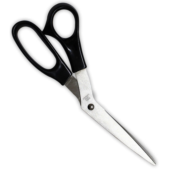 8 Inch Scissors - For Office, School or Home-Plastic Handles - SC-88850 - ToolUSA