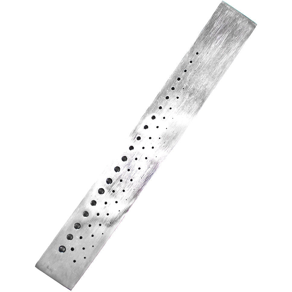 8" WIRE DRAW PLATE WITH 60-ROUND HOLES - TJ01-01900 - ToolUSA
