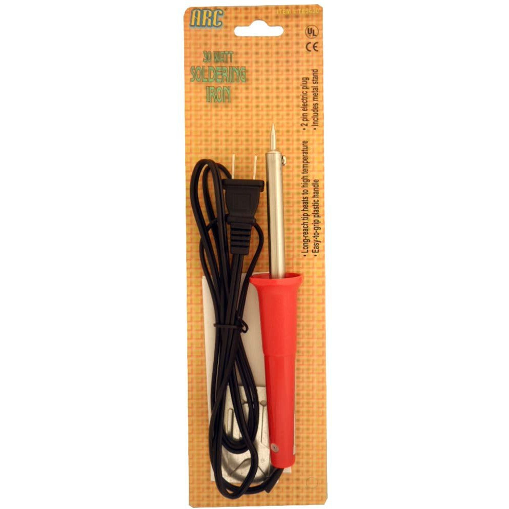 8.25 Inch 30 Watt Soldering Iron - UL Approved - CR-94430 - ToolUSA