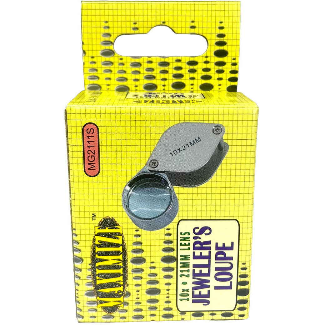 Chrome Jeweler's Loupe - 10X Power - MG-76212 - ToolUSA