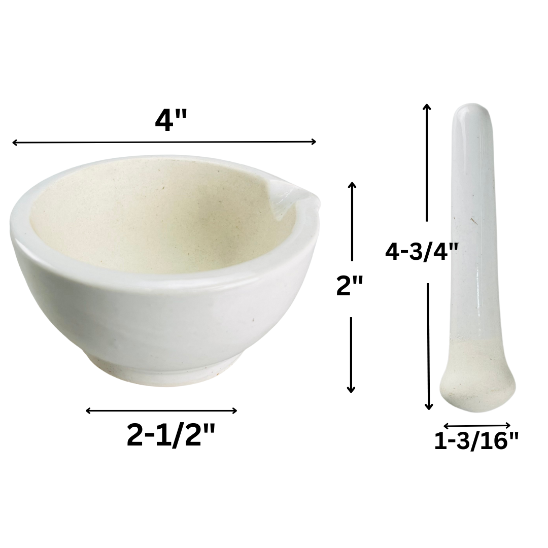 Ceramic Bowl and Pestle  - TJ01-02212