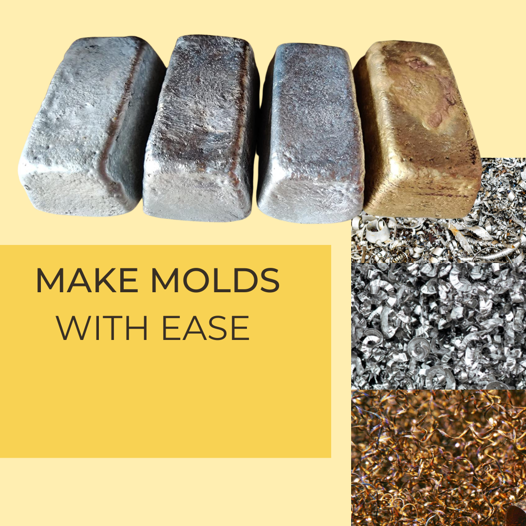 Open 1 Kilogram Casting Ingot Mold - TJ-29349 - ToolUSA