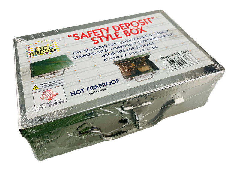 Stainless Steel Security Box (Pack of: 1) - U-44300 - ToolUSA