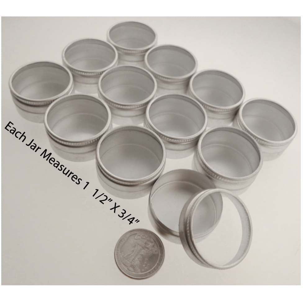 Aluminum Jars Set - TJ05-81612 - ToolUSA