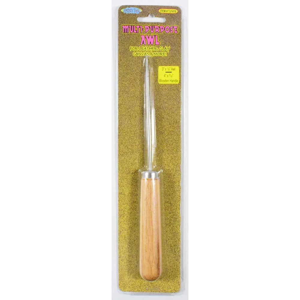 Awl, Wooden Handle (Pack of: 2) - TJ-01419-Z02 - ToolUSA