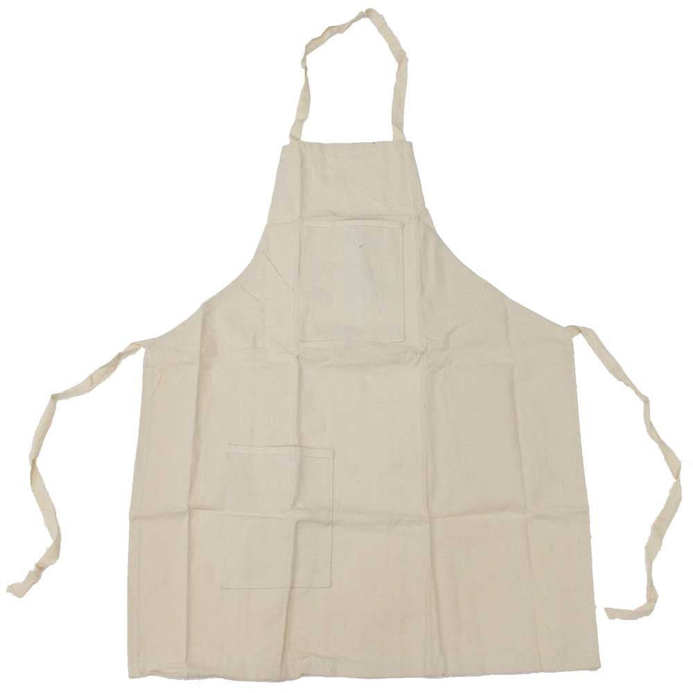 Bib Style Cotton Canvas Shop Apron - ToolUSA