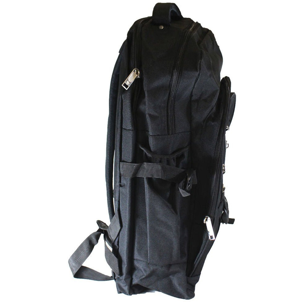 Black Canvas Travel & Outdoor Backpack - AP703 - ToolUSA
