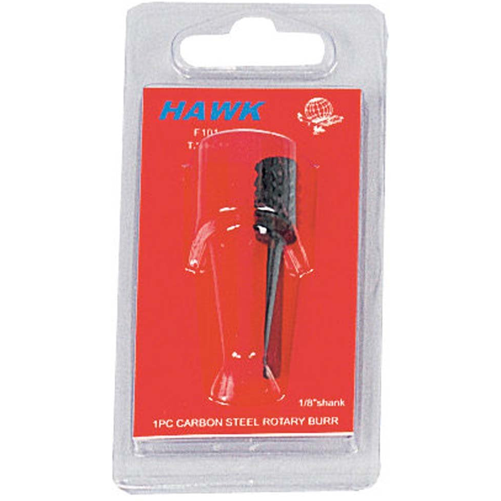 Carbon Steel Rotary Rasp - Inverted Cone Shape - 1/8" Shank (Pack of: 2) - TJ04-04634-Z02 - ToolUSA