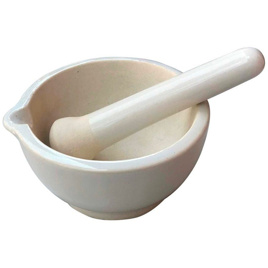 Ceramic Bowl and Pestle - TJ01-02212 - ToolUSA