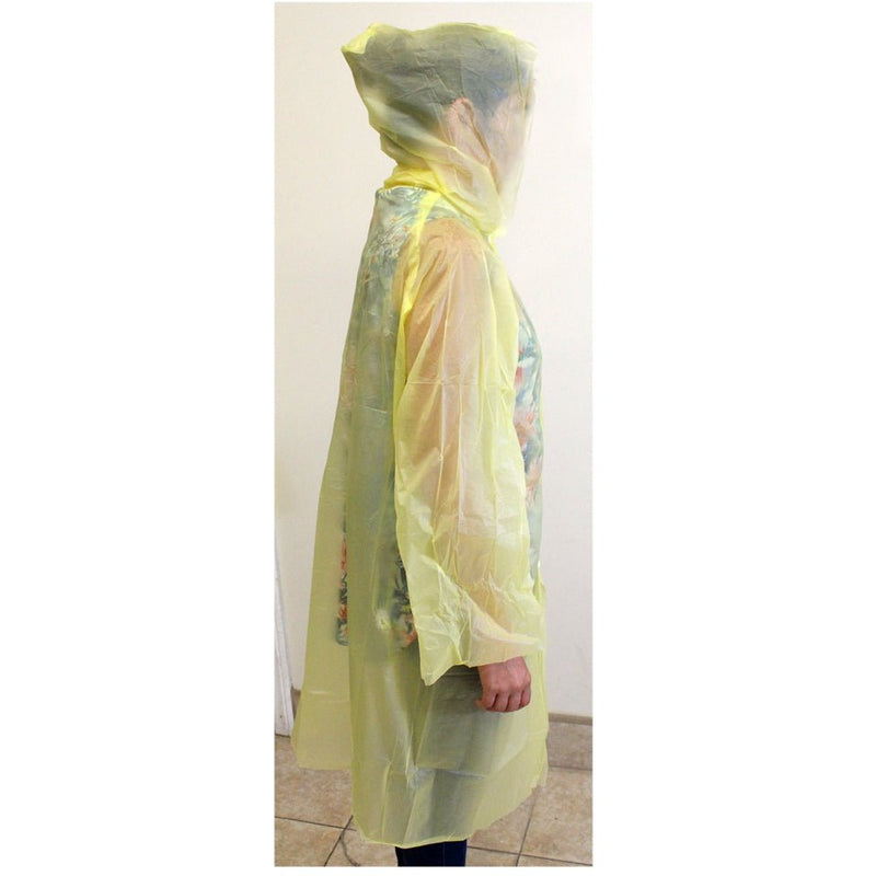 Clear Disposable PE Raincoat - RAIN-90209 - ToolUSA