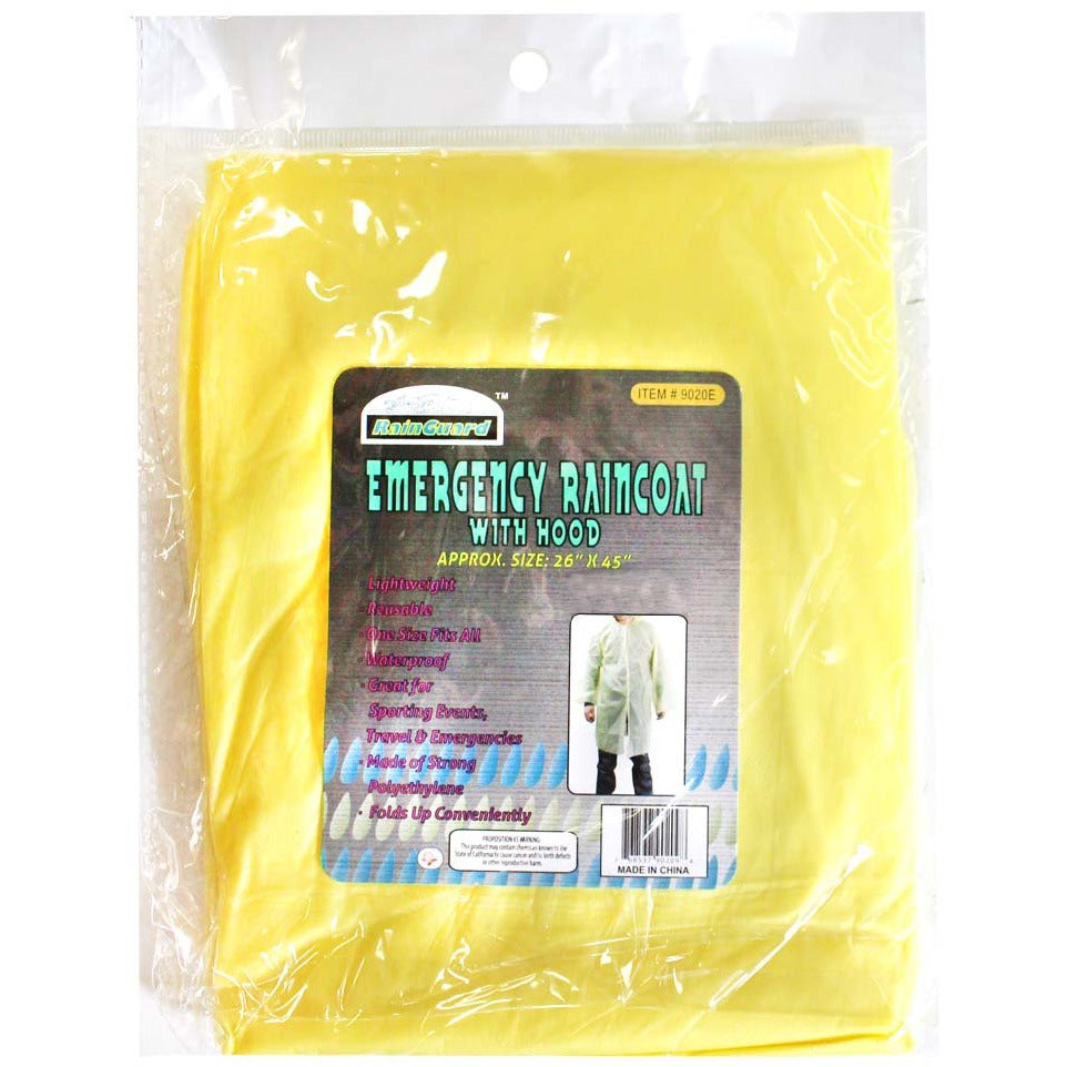 Clear Disposable PE Raincoat - RAIN-90209 - ToolUSA