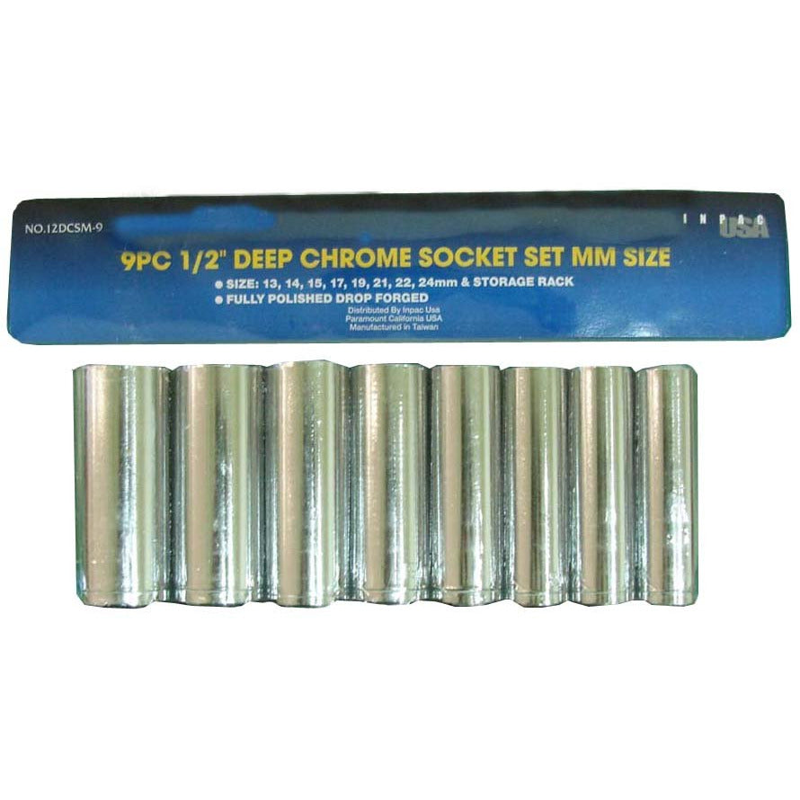 Deep Socket Set - TU-FR-8205 - ToolUSA