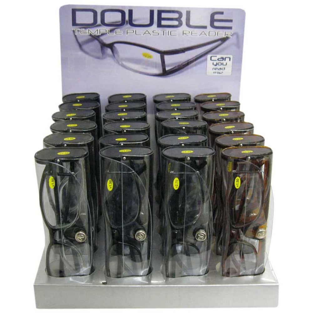 Double Plastic Frame Glasses - RD-LSKY-6428 - ToolUSA