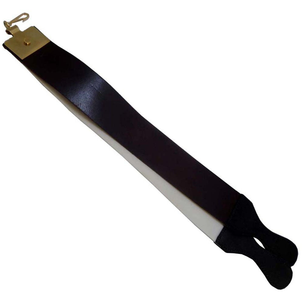 Double Razor Straps, Leather & Nylon with Stainless Steel Fitting - B-STROP - ToolUSA