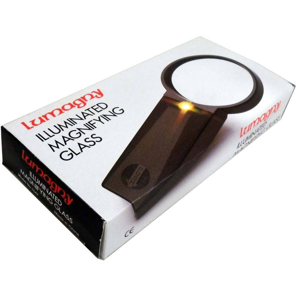 Dual Lens 2.5X and 5X Power Illuminated Magnifier - MG-07547 - ToolUSA