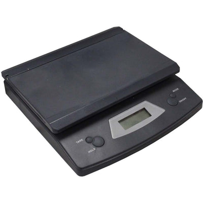 ELECTRONIC 50LB X0.5OZ POSTAL SCALE (KG- G- LBS) WITH "HOLD" FUNCTION - DS-90119 - ToolUSA
