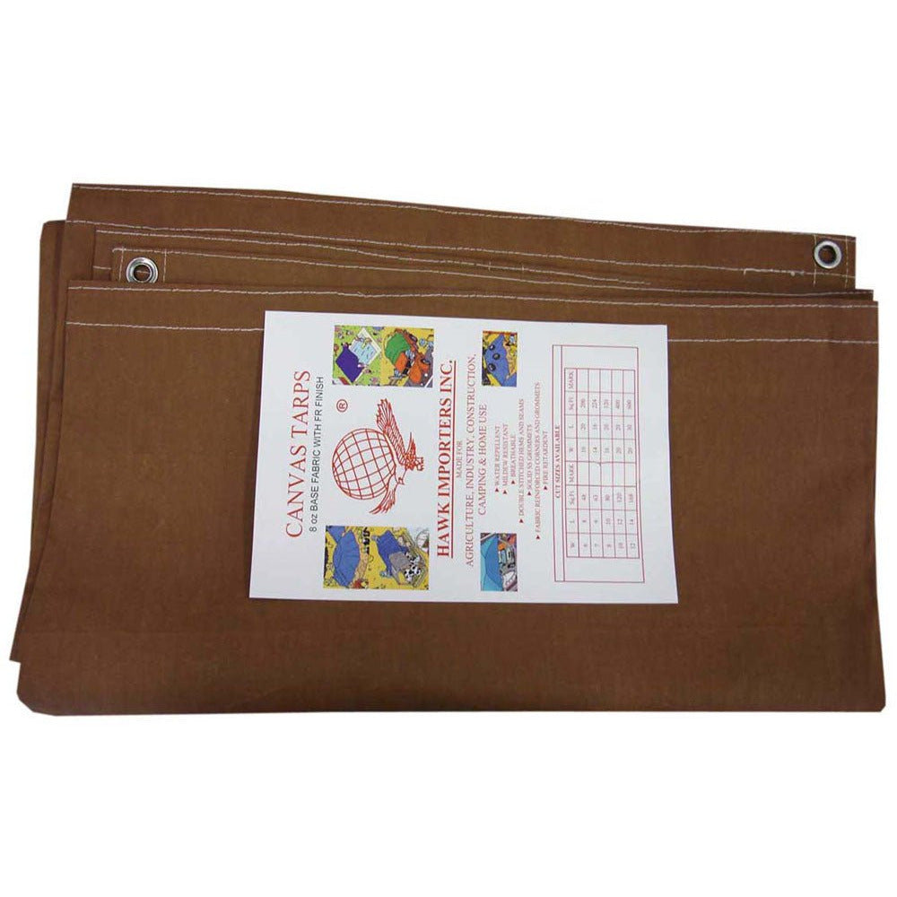 Fire Retardant Canvas Tarp - ToolUSA