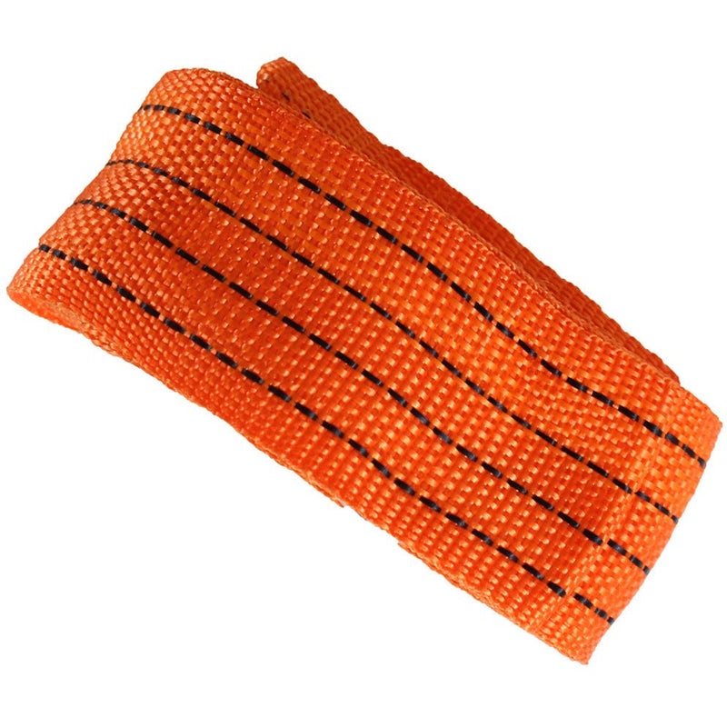 Fluorescent Orange Towing Rope, 3 Ton Capacity - TA7715-YX - ToolUSA