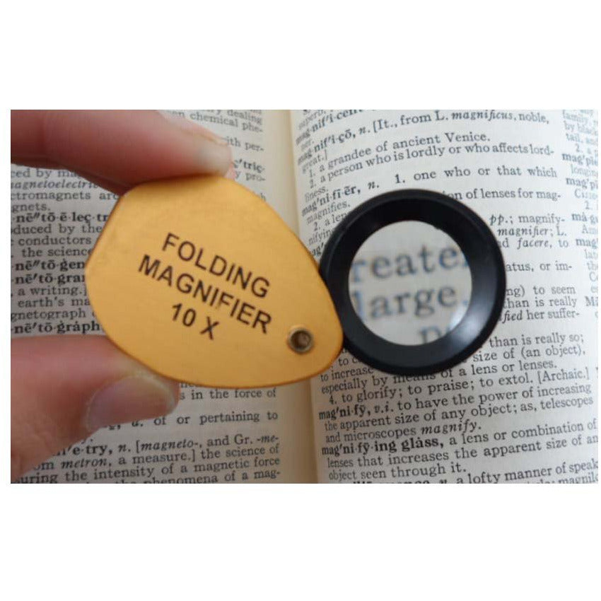 Gold Jeweler's Loupe - 10X Power (Pack of: 2) - MG-10750-Z02 - ToolUSA