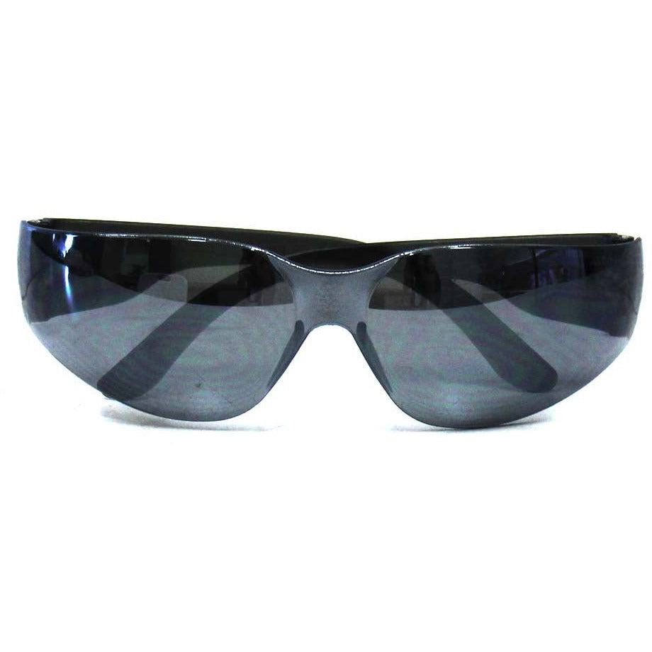 Gray Mirrored Polycarbonate Lens - Sporty Safety Glasses - SF-01180 - ToolUSA