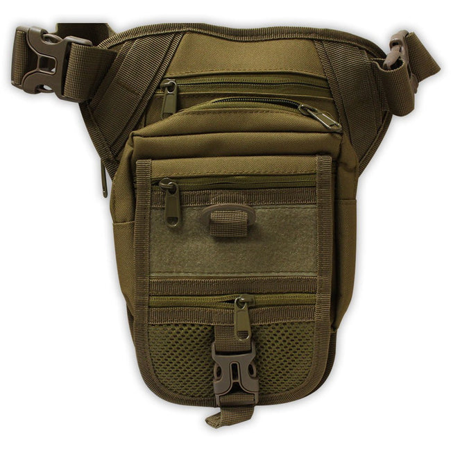 Green Military-Style Shoulder Bag - AB6-CB-YW - ToolUSA