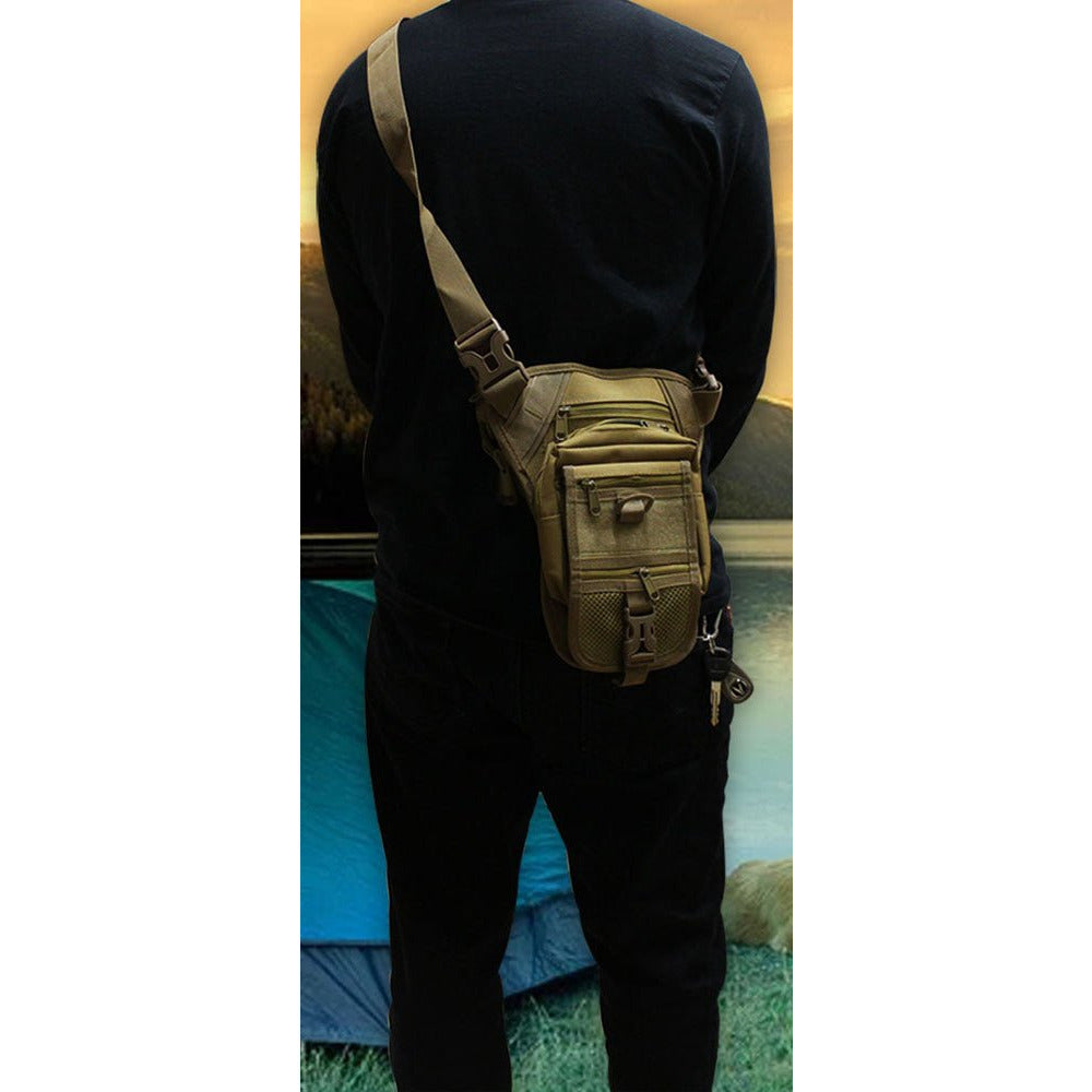 Green Military-Style Shoulder Bag - AB6-CB-YW - ToolUSA
