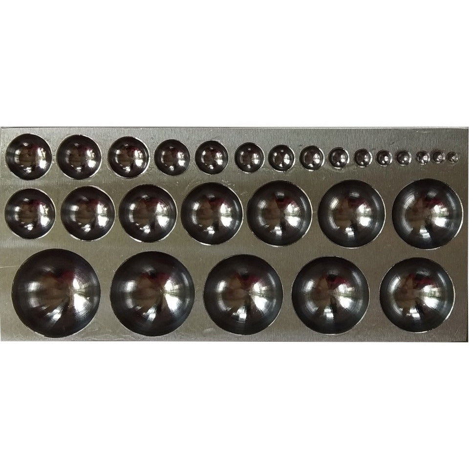 Half Sphere Dapping Block - TJ01-99830 - ToolUSA