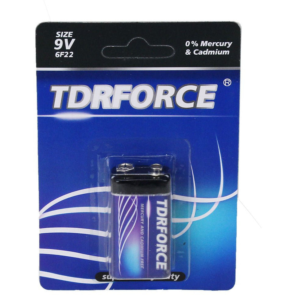 Heavy Duty 9 Volt Battery (Pack of: 2) - BA-09999-Z02 - ToolUSA