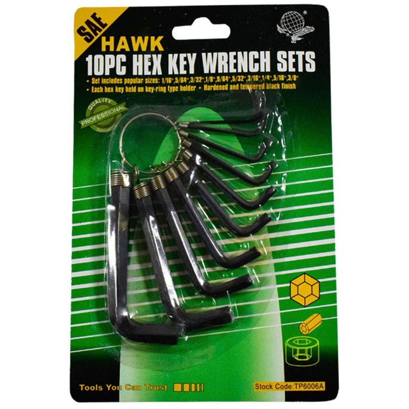 Hex Key Wrench Set (Pack of: 2) - TP-16006-Z02 - ToolUSA