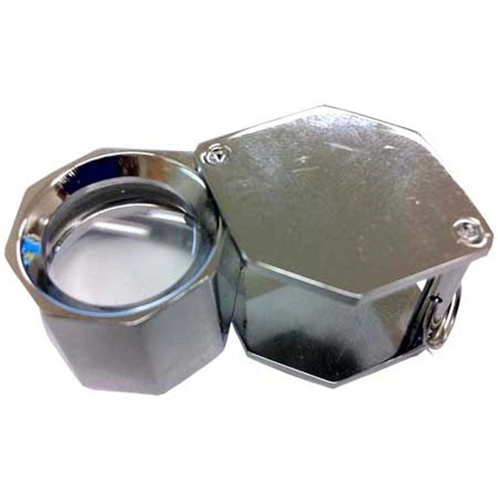 Hexagonal Frame Mini Loupe - 10X Power - MG2410-918 - ToolUSA