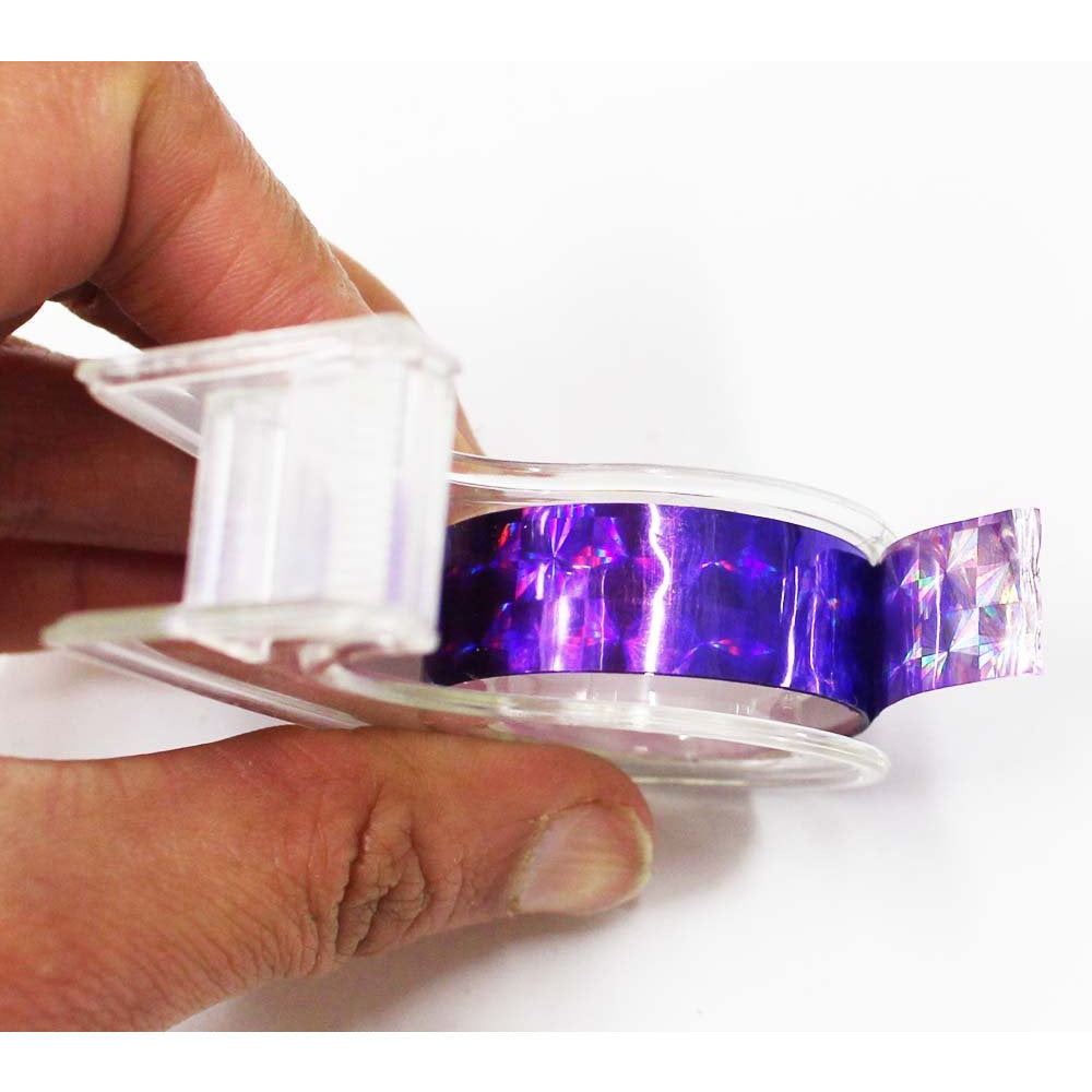 Holographic Gift Wrapping Tape - 5 Rolls with Dispenser - TAP-80812 - ToolUSA