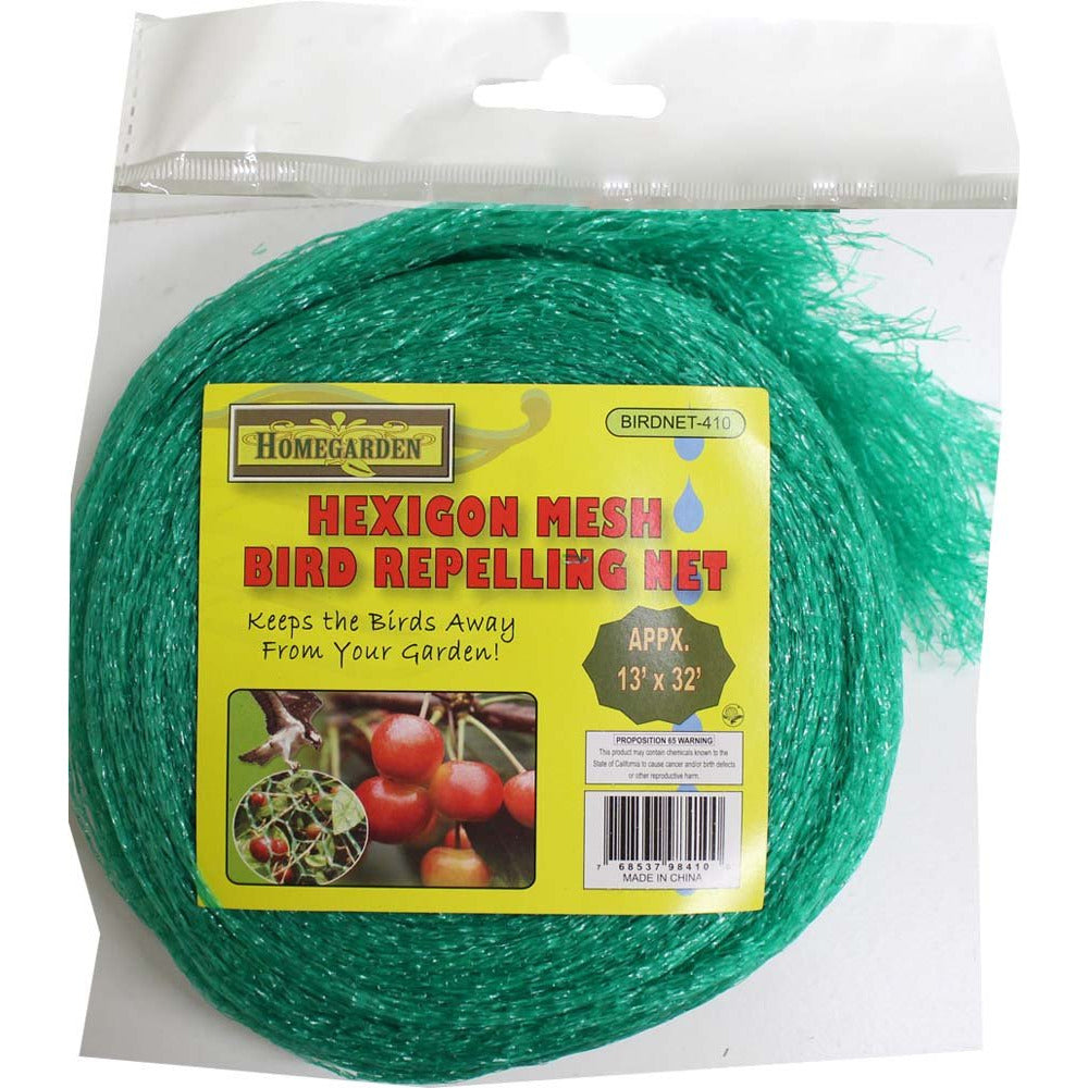 Humane Hexagon Anti-Bird Net to Protect Fruit in Trees, 4x10MT - GT-98410 - ToolUSA