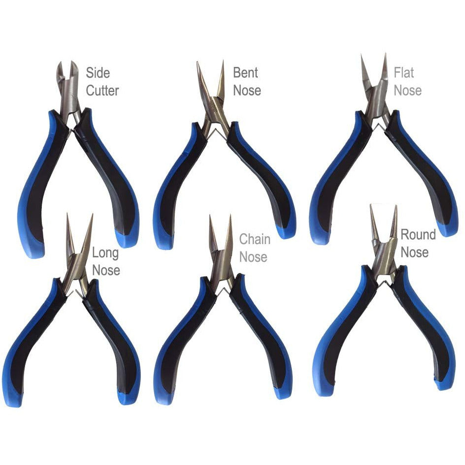 Jeweler's Complete 6-Piece Precision Plier Set - KIT-S8919GER - ToolUSA