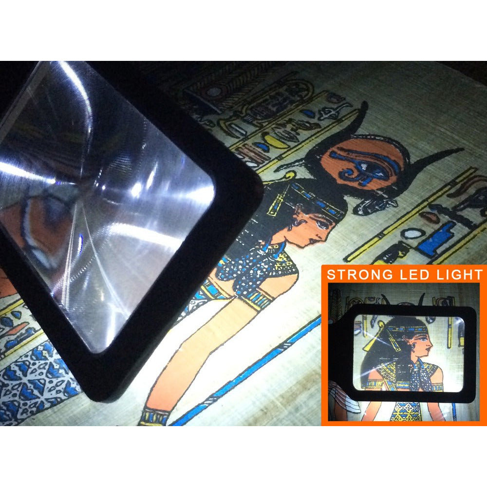 LARGE READING MAGNIFIER WITH LED LIGHT - MG-30101 - ToolUSA