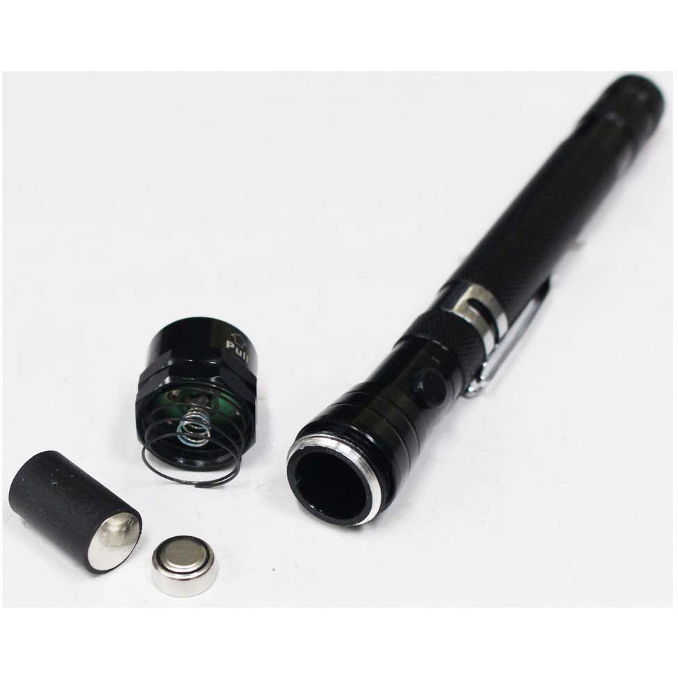 LED Worklight - Extendable Length & Magnetic Base - FL-LED-MC-YT - ToolUSA