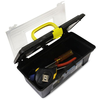 Light-duty Toolbox with Removable Tray, 10-Inches - MJ-01019 - ToolUSA