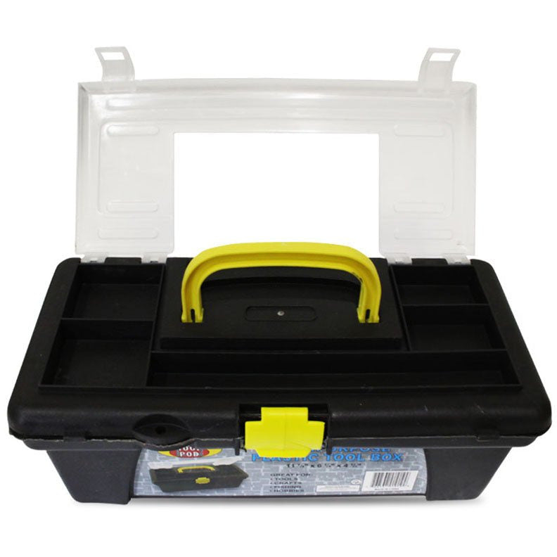 Light-duty Toolbox with Removable Tray, 10-Inches - MJ-01019 - ToolUSA